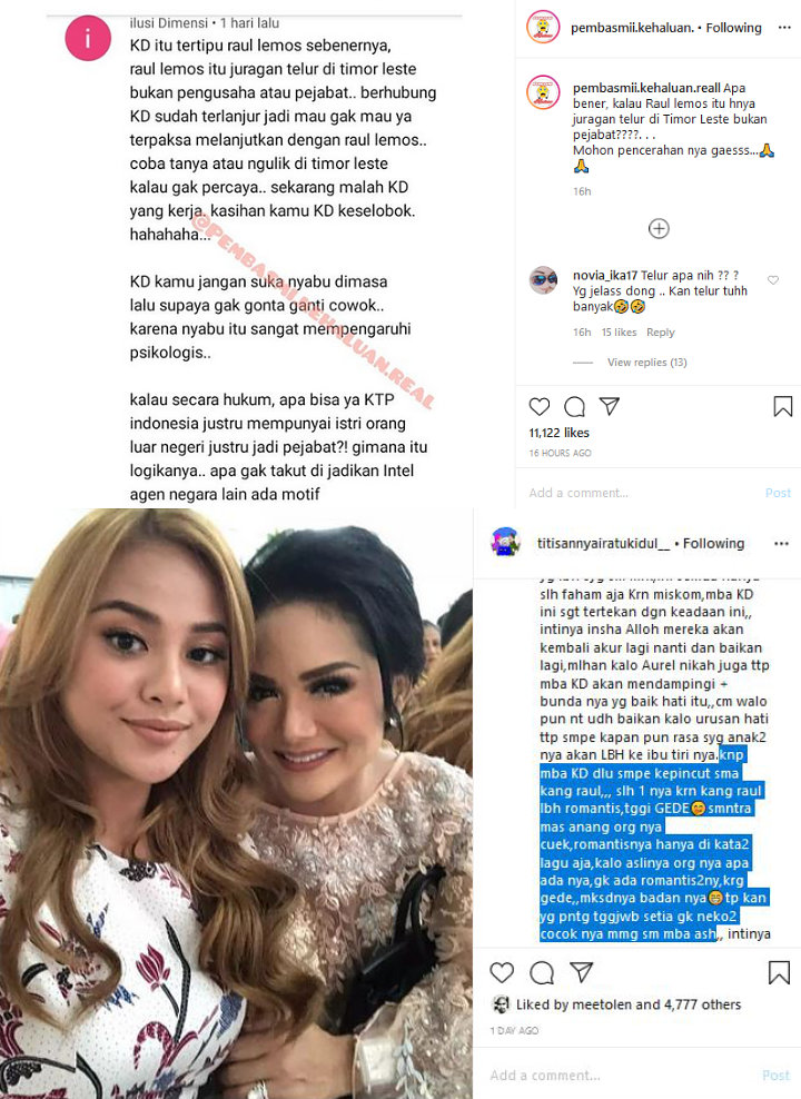 Tanggapan Peramal Nyai Kidul