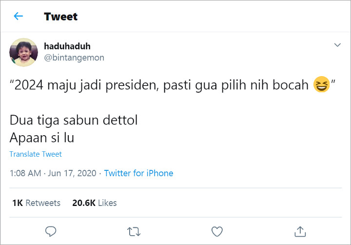 Bakal Dipilih Jika Jadi Calon Presiden 2024, Begini Tanggapan Bintang Emon