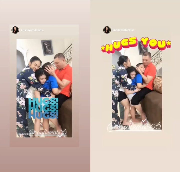 Krisdayanti dan Raul Bareng Anak-Anak