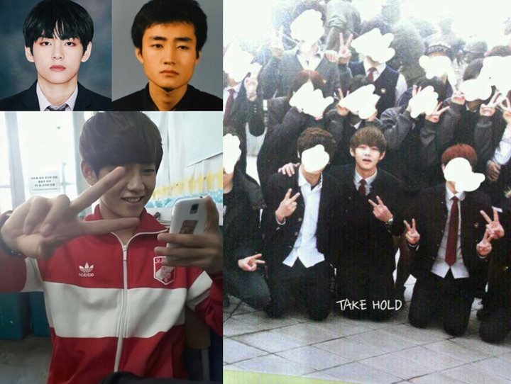 Netizen Kagumi Wajah Imut dan Ganteng V BTS Saat Masih Jadi Murid Sekolah