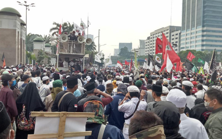 PA 212 Tuntut Turunkan Jokowi Saat Demo Protes RUU HIP, Begini Kata Partai Koalisi