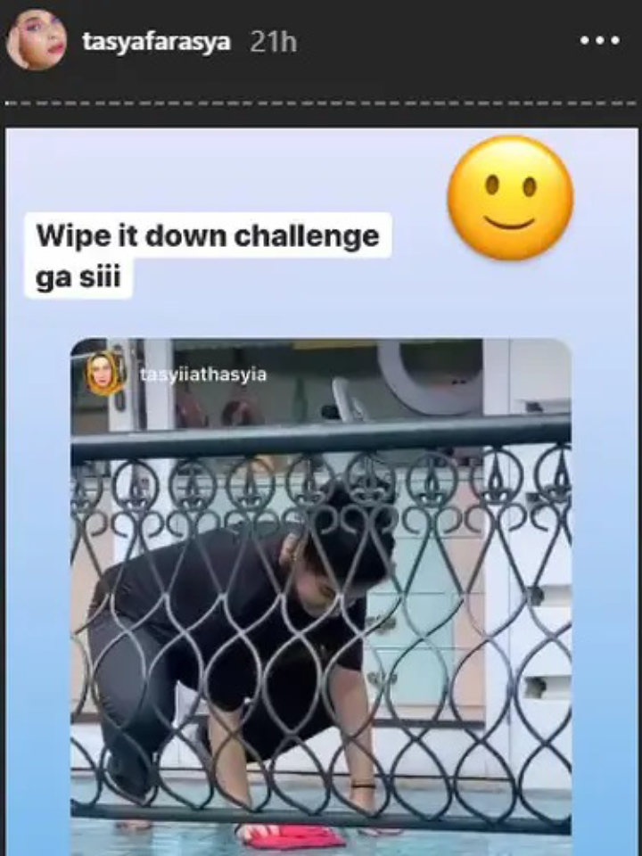 Tasya Farasya Nekat Ngepel Sambil Jongkok Saat Hamil Tua, Santai dengan Perut Buncit