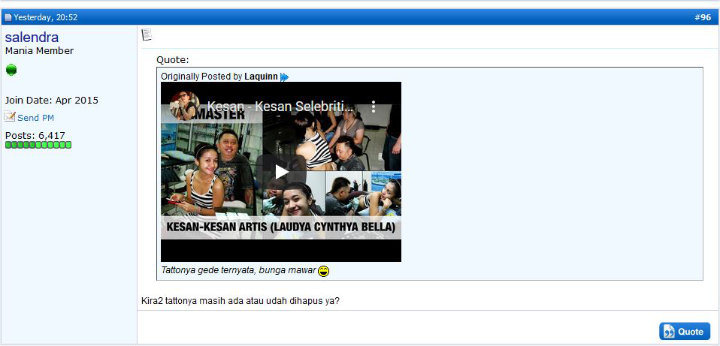 Laudya Cynthia Bella