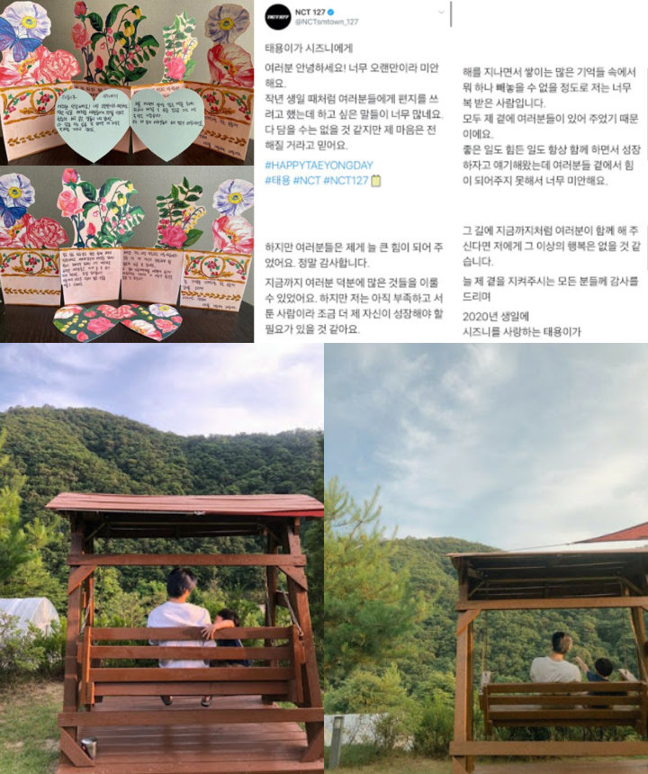 Taeyong NCT 127 Posting Surat Menyentuh dan Foto Bareng Ponakan, Netizen Emosional