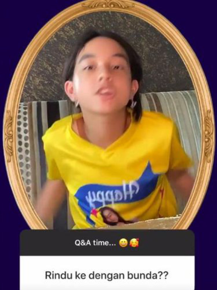 Kesedihan Engku Aleesya Ungkap Rindu ke Laudya Cynthia Bella, Janji Jadi Anak Baik