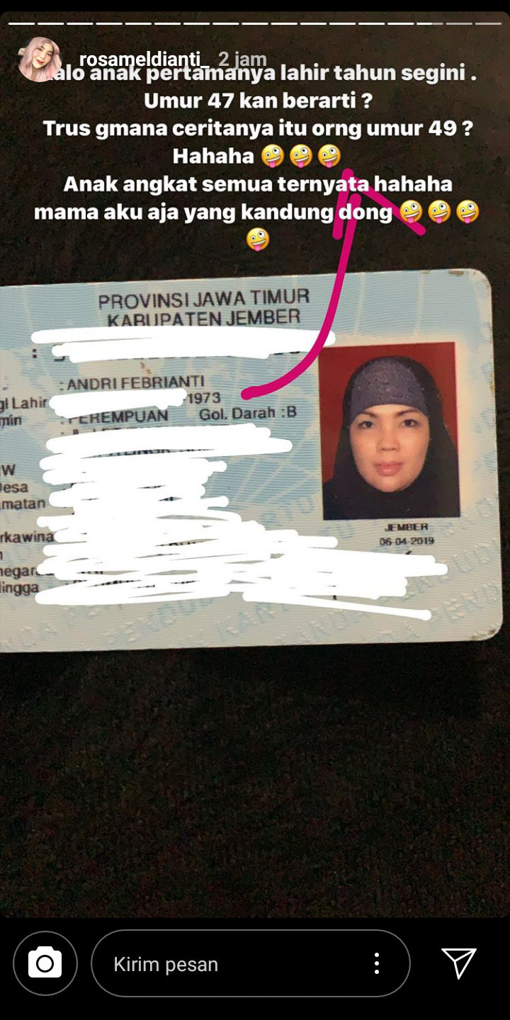 Dewi Persik Rayakan Ultah Kakak Laki-laki, Rosa Meldianti: Cuma Anak Angkat