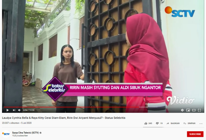 Kesaksian Pembantu di Rumah Ririn dan Aldi