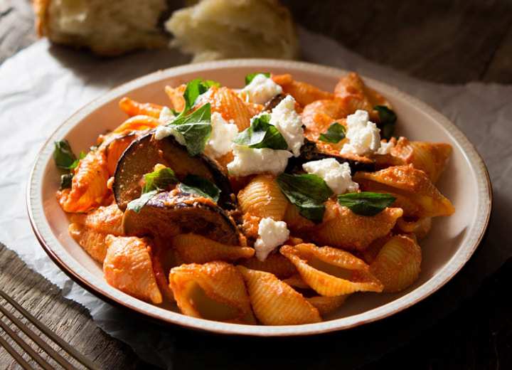 Eggplant Pasta