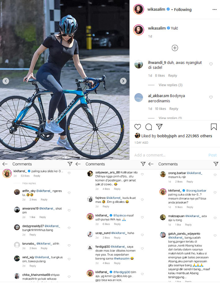 Kiki Farrel Tak Terima Disebut Mesum Usai Komentari Foto Menggoda Wika Salim