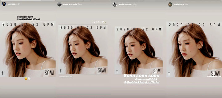 Jeon Somi Umumkan Comeback, BLACKPINK Kompak Lakukan Ini