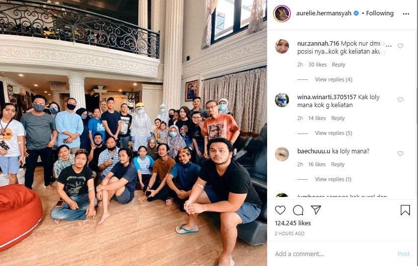 Ashanty Gelar Rapid Test Untuk Penghuni Istana Cinere, Sosok Aurel Tak Terlihat Jadi Perbincangan