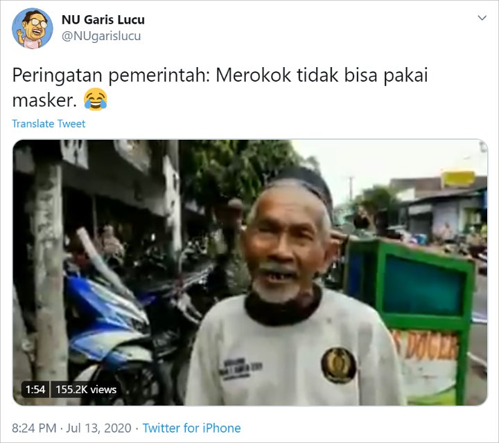 Asli Bikin Ngakak, Seorang Kakek Dihukum Nyanyi Garuda Pancasila Malah Medley Mars PNI