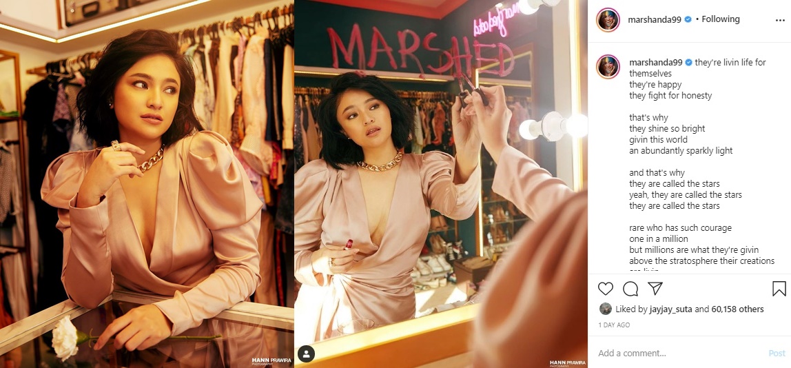 Marshanda Foto Seksi Tuai Cibiran