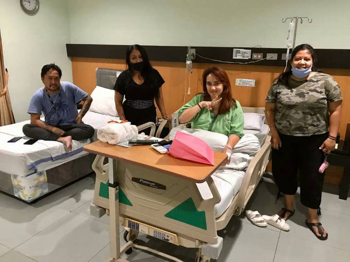Keceriaan Feby Febiola Sebelum Operasi