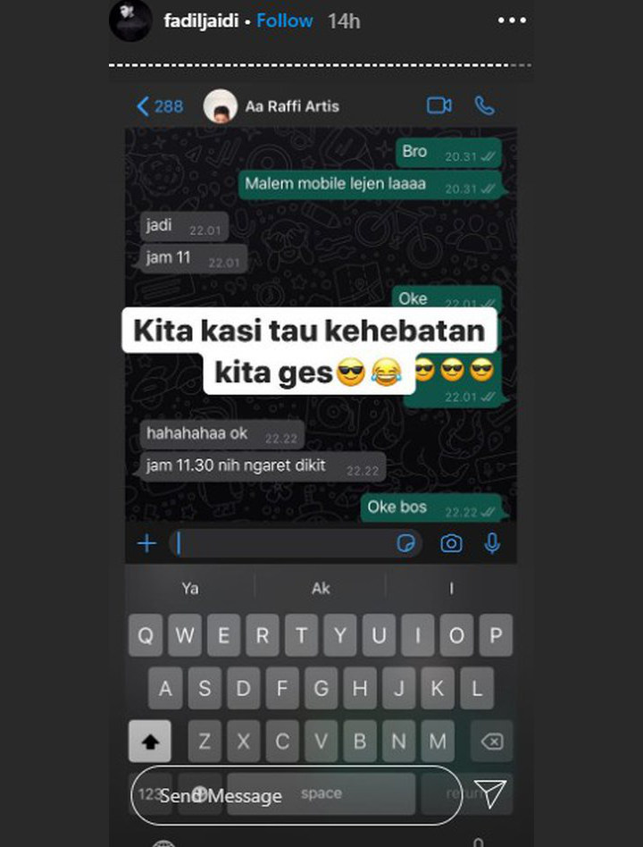Bukan Nagita Slavina, Ternyata Sosok Ini yang Dijadikan Raffi Ahmad Sebagai Foto Profil WA