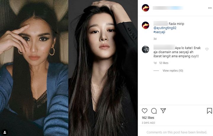 Ayu Ting Ting Mirip Seo Yo Ji?