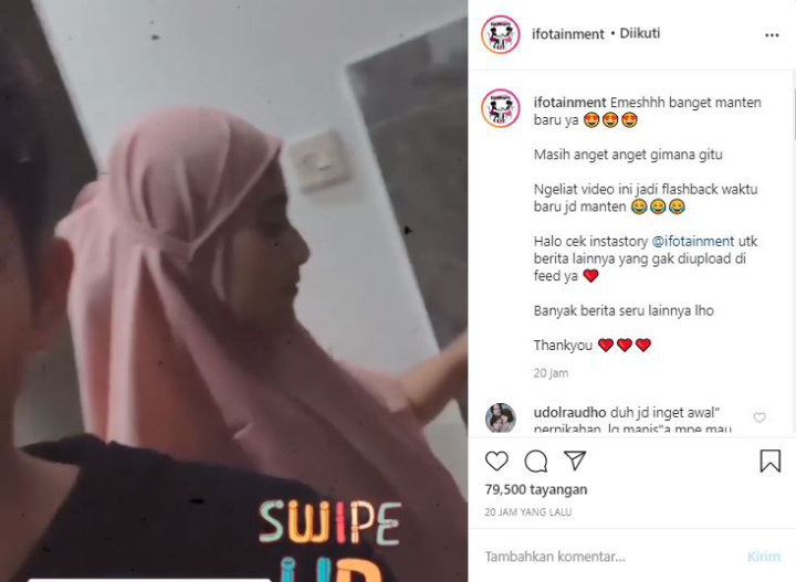 Rizki \'D\'Academy\' Pamer Sang Istri Jago Masak, Dinda Hauw lagi-Lagi Kena Sindir