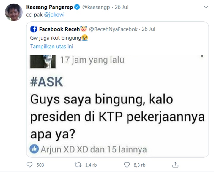 Warganet Facebook