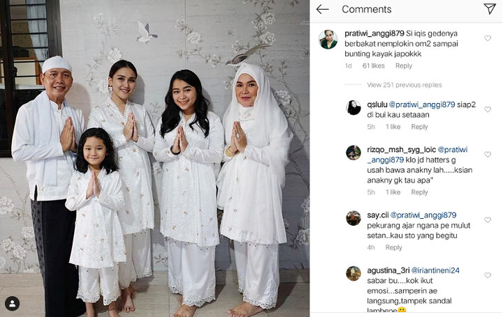 Pajang Foto Rayakan Idul Adha, Bilqis Putri Ayu Ting Ting Jadi Korban Pelecehan Haters