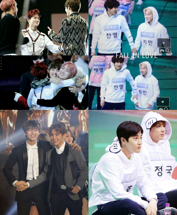 Fenomena Langka, Begini Akurnya Fandom BTS dan EXO Saling Beri Dukungan