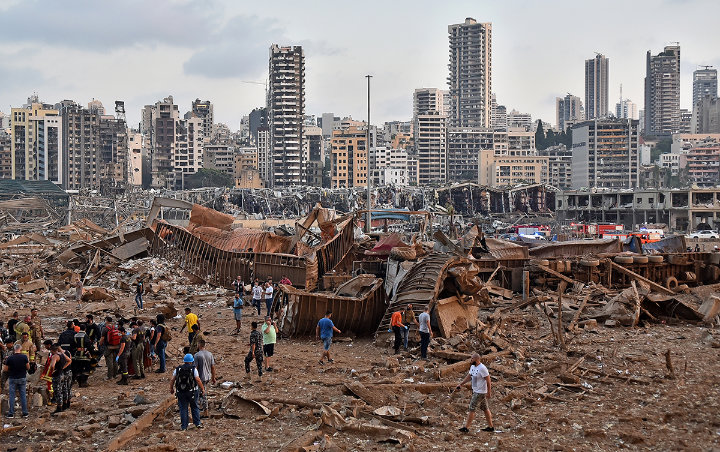 Video Ledakan Besar Di Beirut Seperti Tragedi 'Hiroshima', Ini Jumlah Korban Tewas 