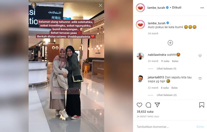 Rayakan Ulang Tahun ke-24, Vebby Palwinta Sudah Berbadan Dua?