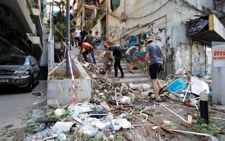 Bak Film Aksi, Begini Ngerinya Detik-Detik Ledakan Beirut yang Terekam Saat Pre Wedding