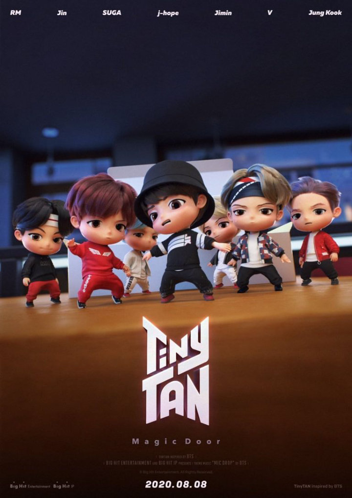 Big Hit Kenalkan TinyTAN Si Karakter Animasi BTS, Imutnya Bikin Netizen Gemas