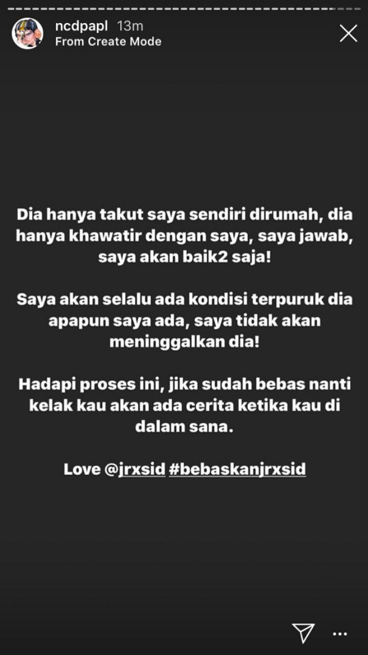 Nora Alexandra Ungkap Ketakutan Jerinx SID Saat Ditahan Dan Ditetapkan Sebagai Tersangka