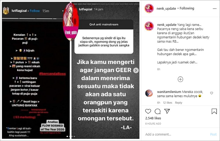 Analisa Calon Mantu Iis Dahlia
