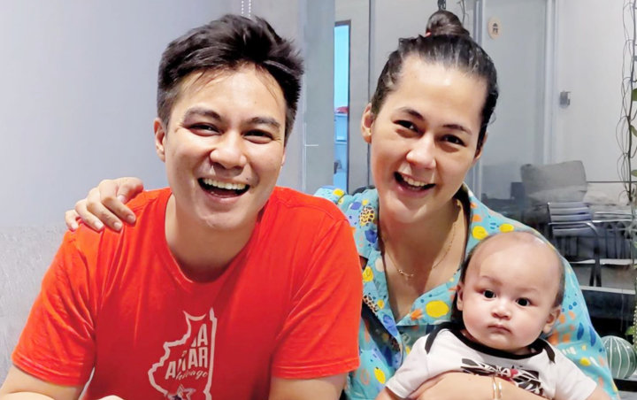 Baim Wong Bagikan Potret Kiano 'Tabok' Paula Verhoeven Saat Tidur, Sebut Pemandangan Indah