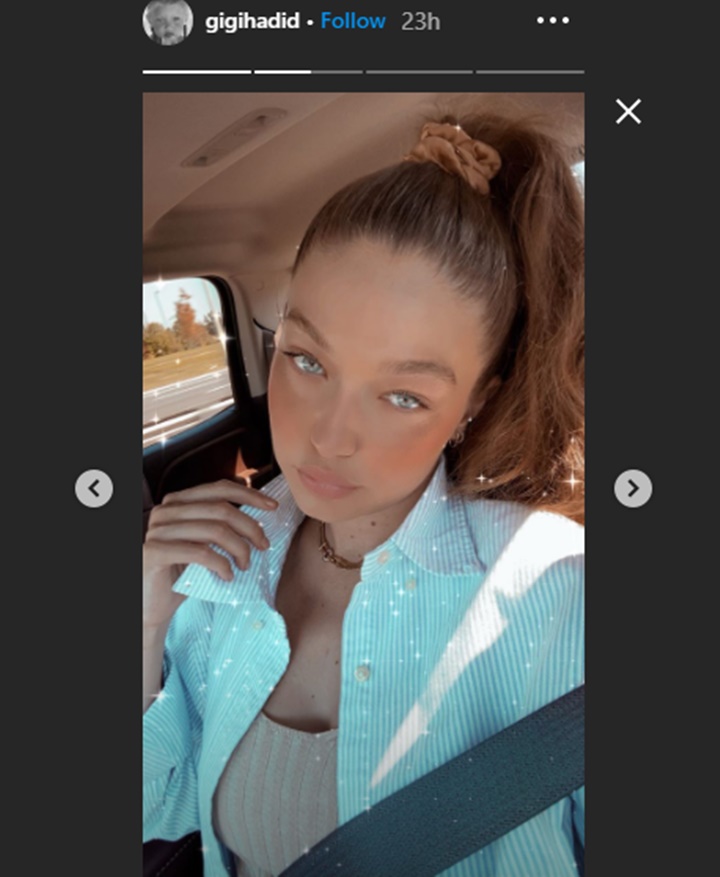 wajah Beda Gigi Hadid Bikin Kaget