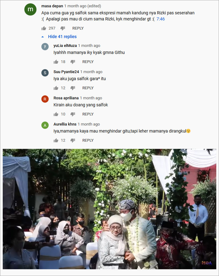 Video Pernikahan Rizki-Nadya