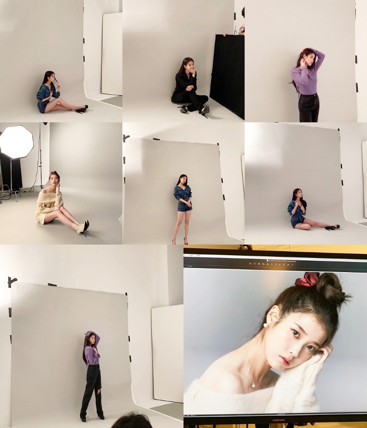 IU Kejutkan Netizen Berani Tampil Beda dan Seksi di Foto-Foto Baru