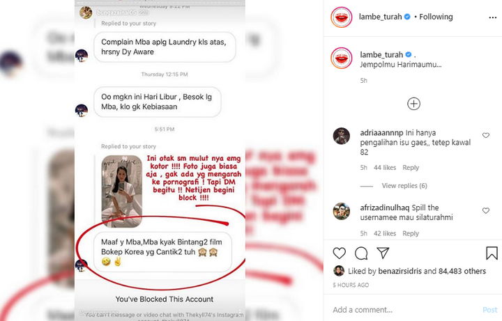 Bunga Zainal Murka Disebut Mirip Artis Porno