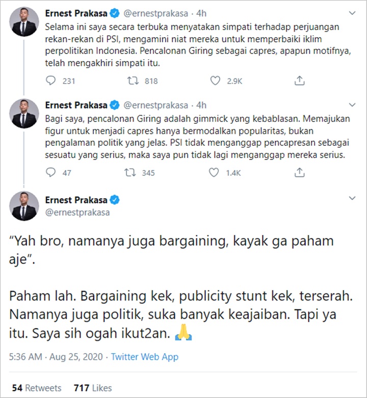 Ernest Prakasa