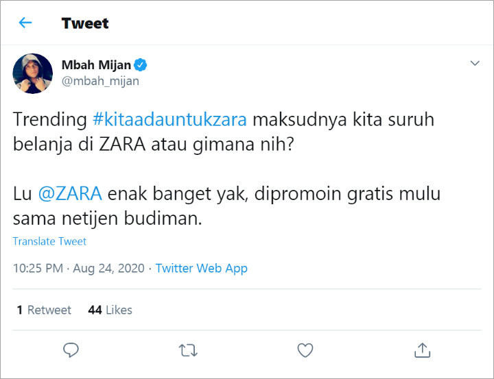 Kicauan Mbah Mijan