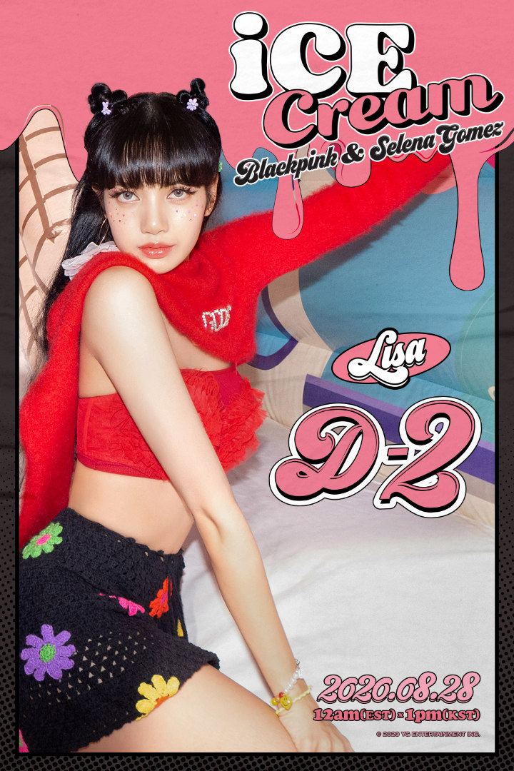 Lisa BLACKPINK Tampil Seksi di Teaser Single \'Ice Cream\', Malah Dipuji Imut dan Gemesin