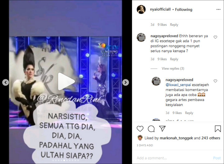 Syahrini Disindir Haters