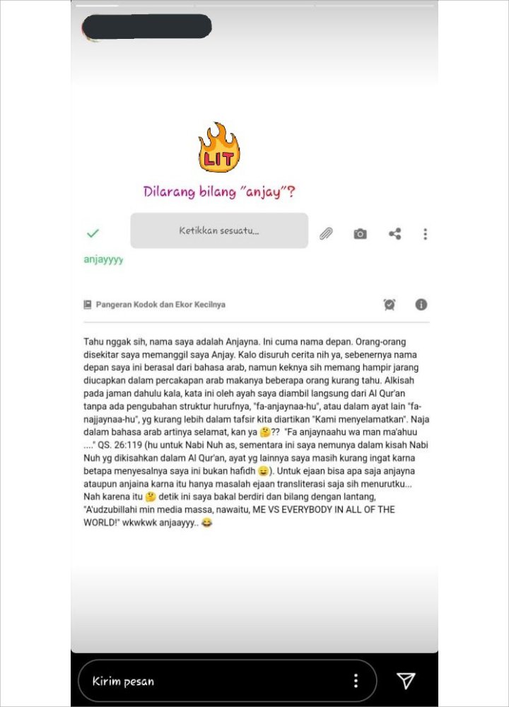 Heboh \'Anjay\' Bisa Dipidana, Keluh Kesah Warganet dengan Nama Anjayna Jadi Sorotan