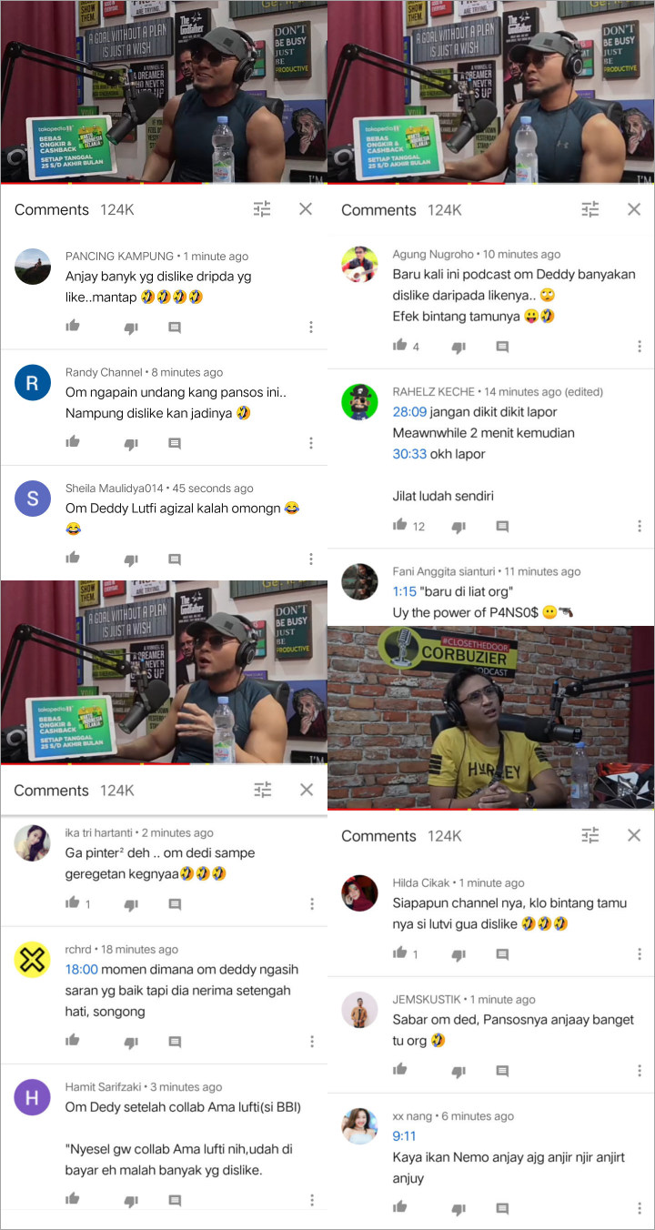 Podcast Deddy Corbuzier Kebanjiran Dislike Usai Bahas Soal \'Anjay\', Netter Salahkan Lutfi Agizal