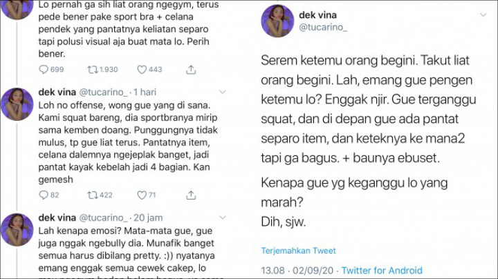 Revina VT Dicibir Angkuh Usai Komentari Fisik Tak Sempurna Wanita Hingga Sebut Polusi Visual