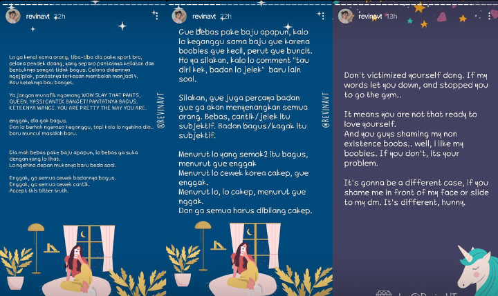 Revina VT Dicibir Angkuh Usai Komentari Fisik Tak Sempurna Wanita Hingga Sebut Polusi Visual