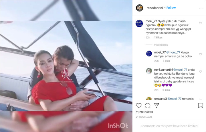 Momen Reino Barack Makin Nempel Syahrini Bikin Baper, Ekspresi Ngantuk Curi Perhatian