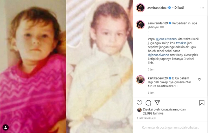 Belum Lahir, Anak Asmirandah dan Jonas Rivanno \'Diramal\' Bakal Jadi Sosok Seperti Ini