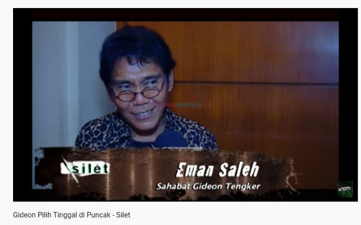 Sahabat Ungkap Sifat Asli Gideon