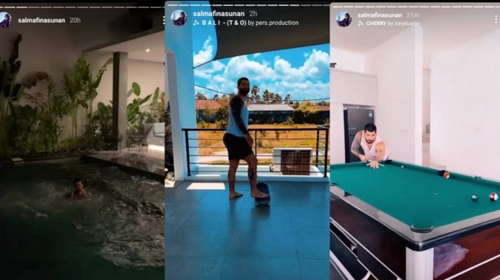 Salmafina Sunan Tinggal Seatap Bareng Pacar Bule di Bali, Ini Tanggapan Sang Bunda