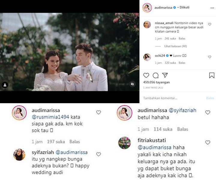 Audi Marissa Nge-dance Lagu BLACKPINK, Kehadiran Keluarga di Pernikahan Terungkap