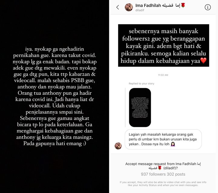 Postingan Audi Marissa