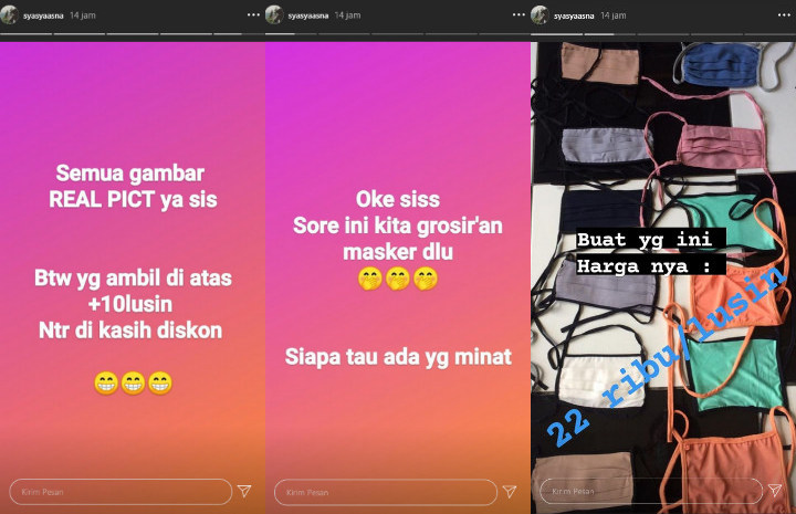 Postingan Mantan Istri Dory